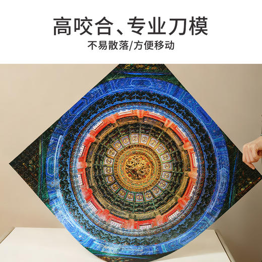 TOi图益-潮玩拼图系列-故宫万春亭藻井-1024片-分包款 商品图1