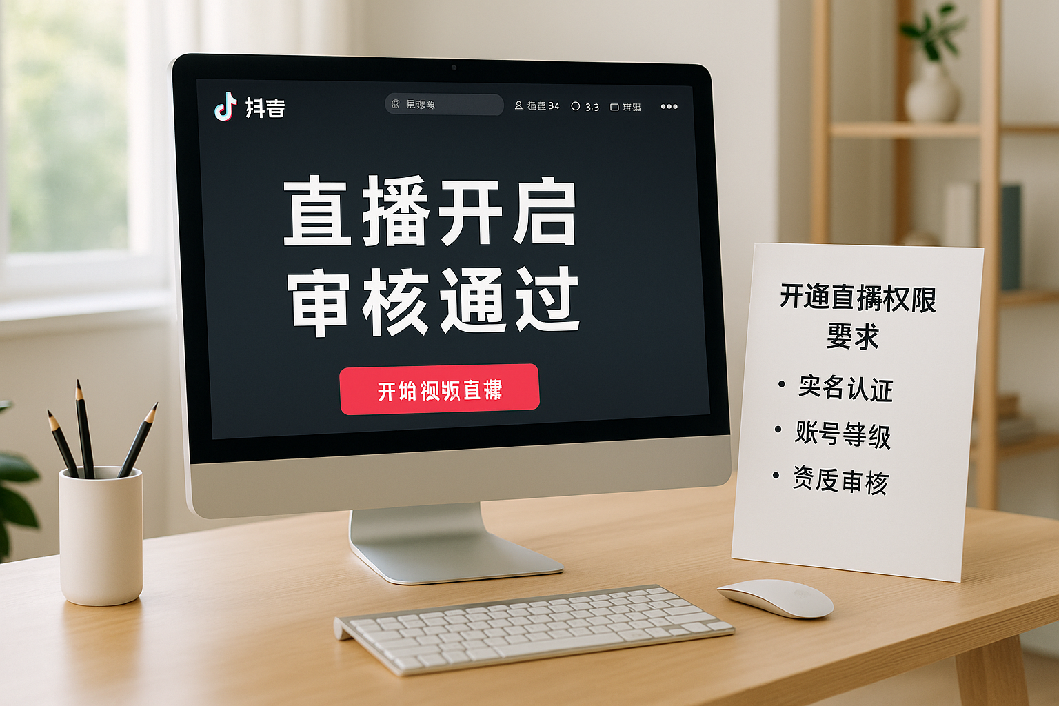 如何确认自己能直播卖货？