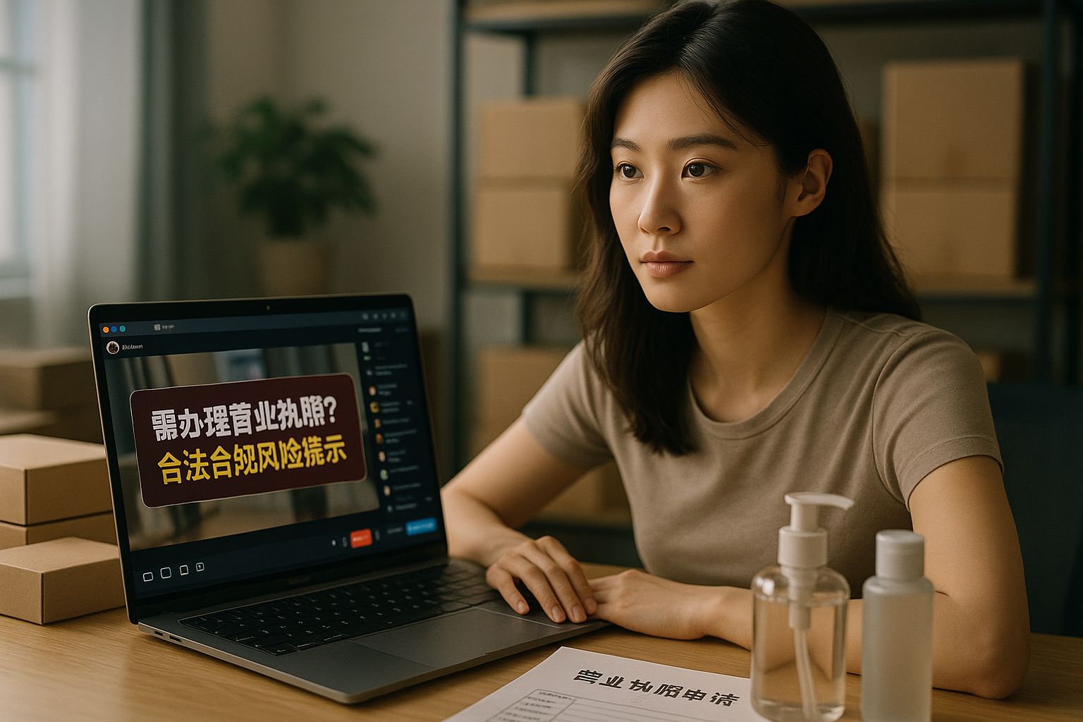 直播卖货一定要办理营业执照吗？