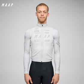 MAAP 男士 Drome 系列 防风防雨骑行马甲 冰雾灰