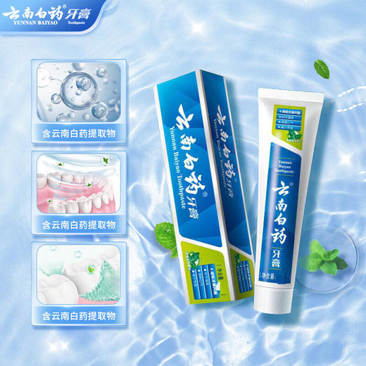【小店自提】云南白药牙膏 薄荷香型150g 商品图1