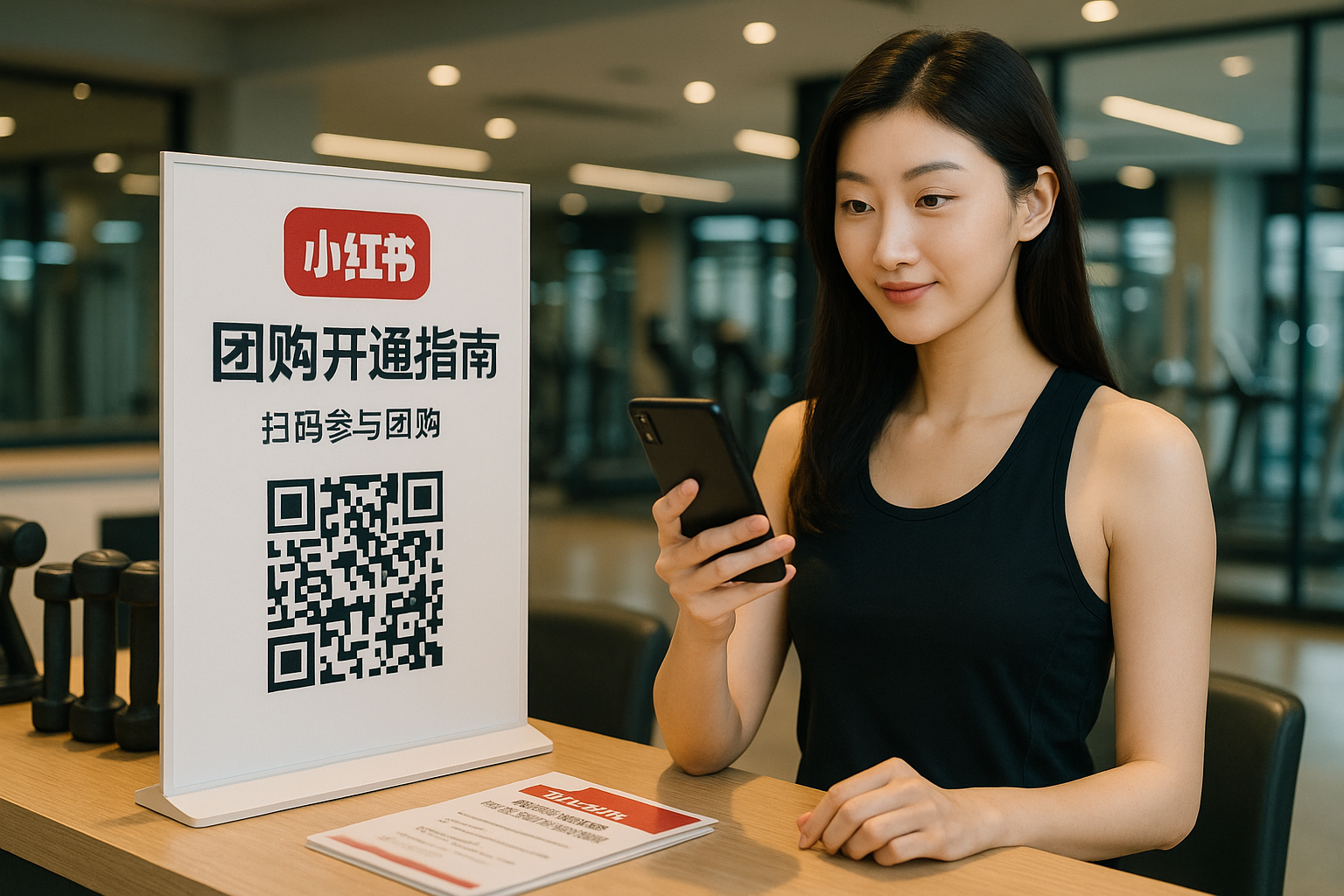 小红书健身房团购怎么开通？商家操作流程及用户购买方法