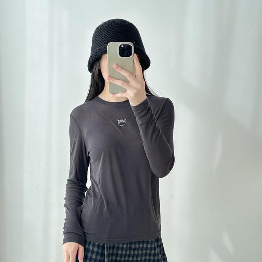 秋冬新款针织衫柔软亲肤百搭显瘦打底衫 商品图3