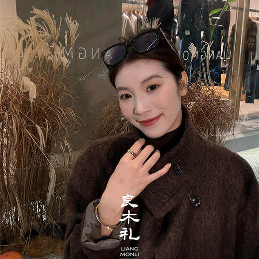 【特价不退换】【预售7天】良木礼羊毛大衣（腰带）（D2582128） 商品图3