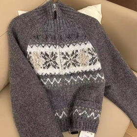 【特价不退不换】【预售7天】良木礼羊驼毛上衣（D25102286）