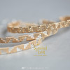 SpoiledBrat Jewelry编织款金色手镯 商品缩略图5