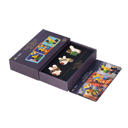 团团大艺术家系列胸针 商品图0