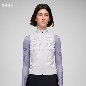 MAAP 女士 Drome 系列 防风防雨骑行马甲 冰雾灰