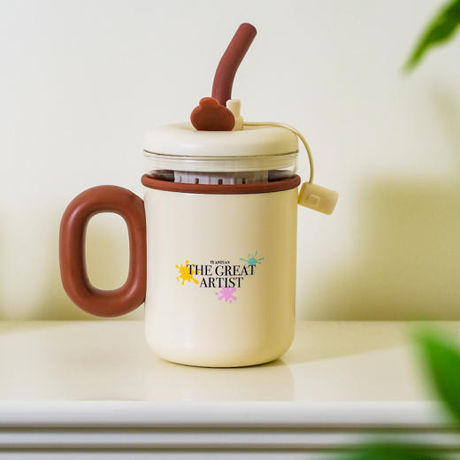 团团大艺术家系列两用保温杯 商品图4