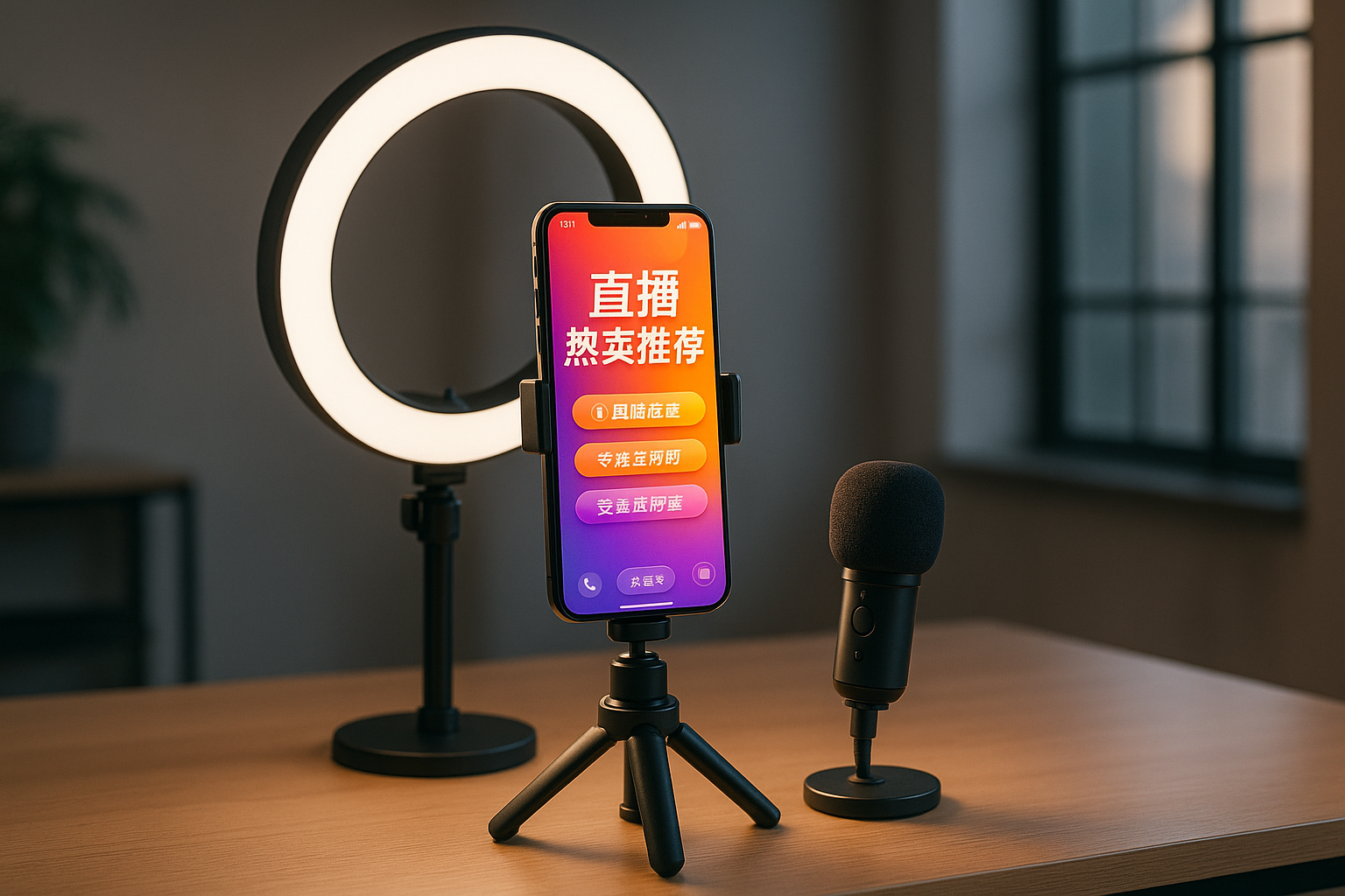 手机直播卖货必备设备清单有哪些？