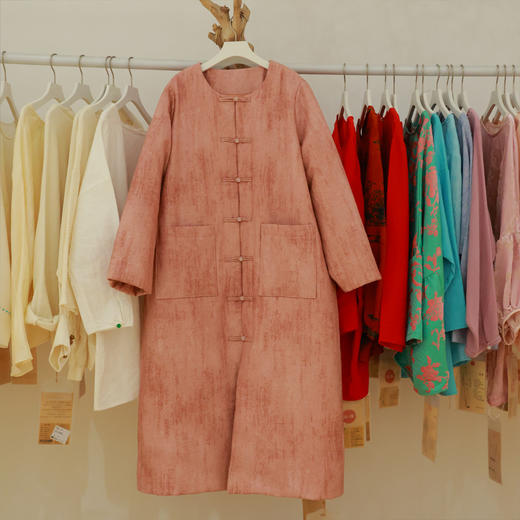 【抖音专属】新中式棉服（25802240思灵-设计师） 商品图0