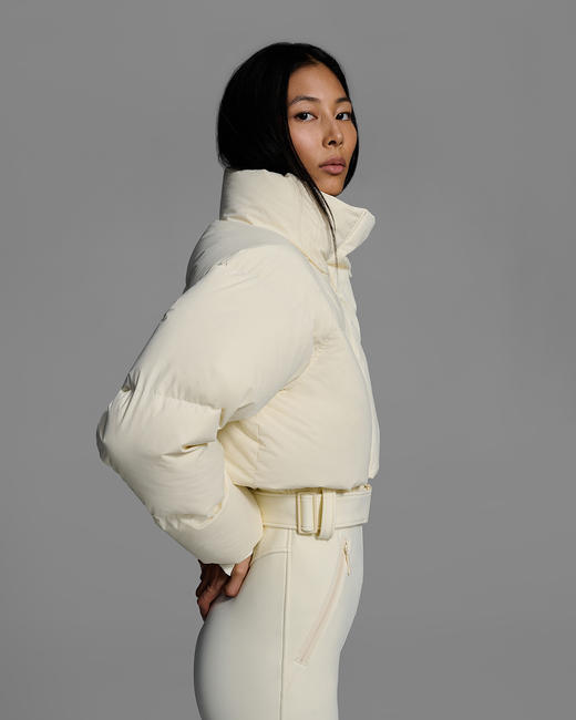 Cordova - Myoko Ski Suit - Alabaster - 女装 - 连体滑雪服 - 白色 商品图2