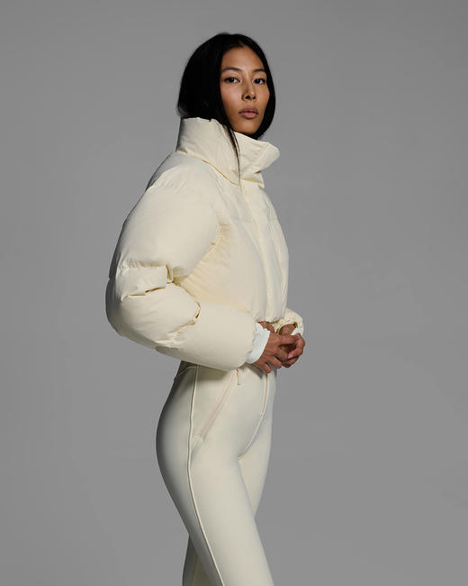 Cordova - Myoko Ski Suit - Alabaster - 女装 - 连体滑雪服 - 白色 商品图3