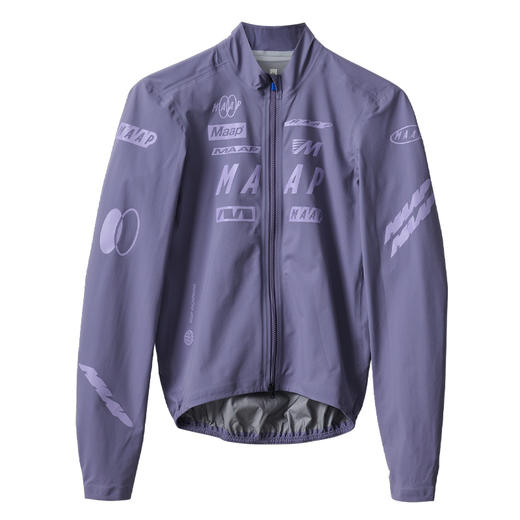 MAAP 男士 Drome 系列 防风防雨骑行夹克 苍鹭紫 商品图4