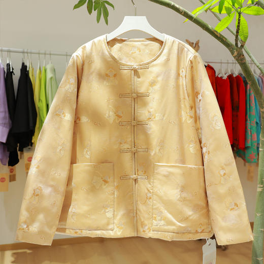 【2026东衣作】新中式棉服（25802160以遥）
 商品图0