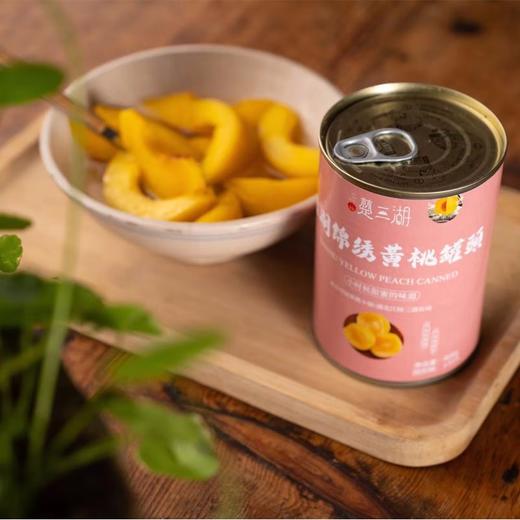 楚三湖锦绣黄桃罐头400g*8罐 商品图2