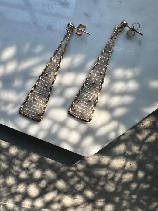 SpoiledBrat Jewelry塔型斜长石耳钉 商品图4