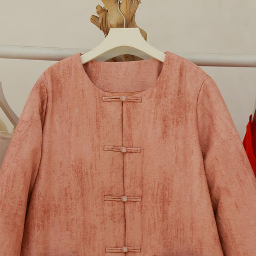 【抖音专属】新中式棉服（25802240思灵-设计师） 商品图1