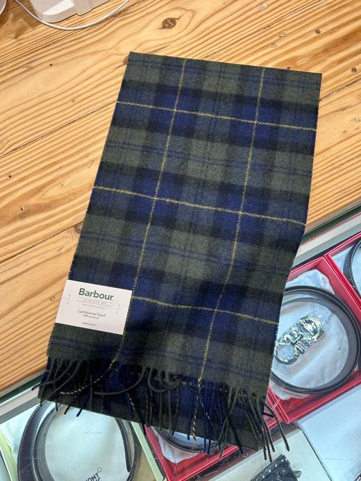现货 Barbour男女同款羊毛围巾，越南过来的，无水洗标.. 商品图5