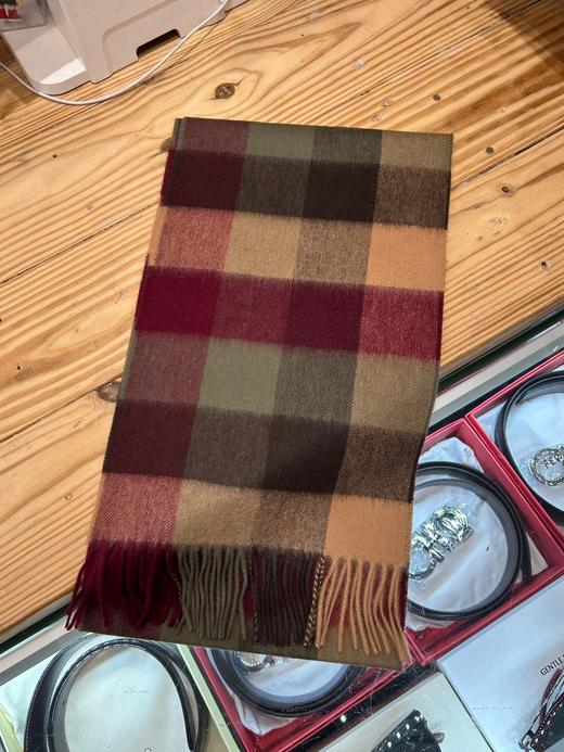 现货 Barbour男女同款羊毛围巾，越南过来的，无水洗标.. 商品图2