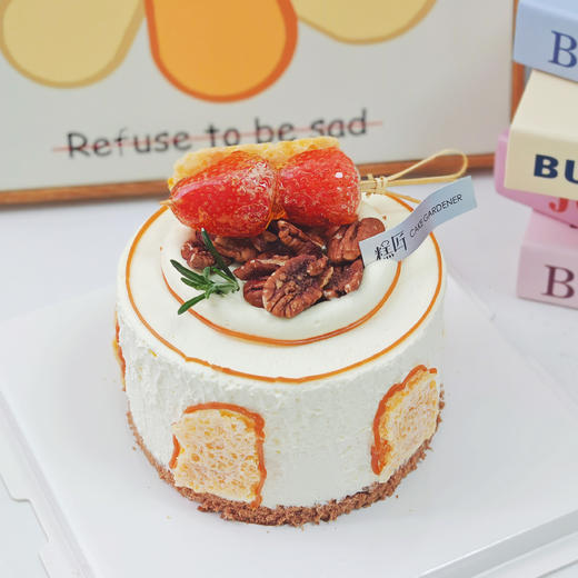 草莓奶皮子糖葫芦蛋糕 商品图3