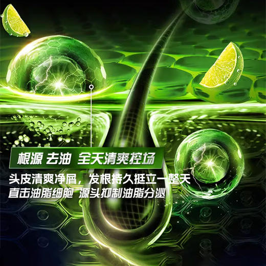 【线下门店专享】清扬男士头皮护理清爽控油型去屑洗发露508g（400g+108g） 商品图4