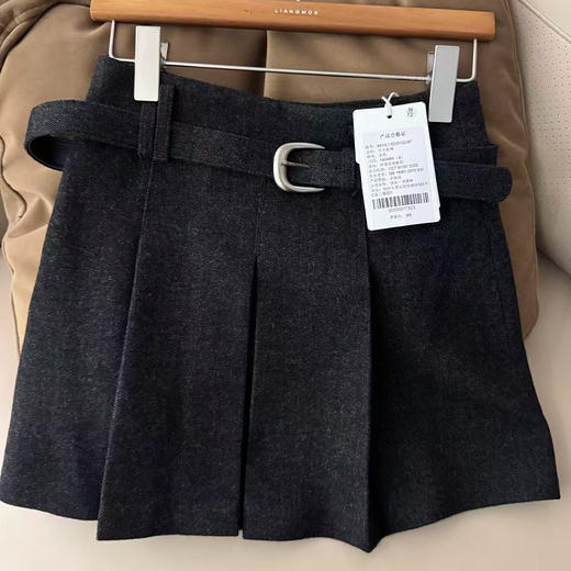 【特价不退不换】良木礼羊毛短裙(D25102287) 商品图1