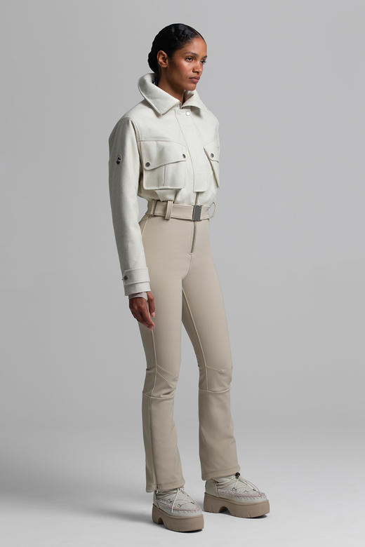 Cordova - Telluride Ski Suit - Natural/Sand - 女装 - 连体滑雪服 - 白色/沙色 商品图5