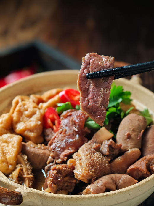 牛腩 /牛杂煲  活动双十一买2盒送一盒鱼腐 商品图2