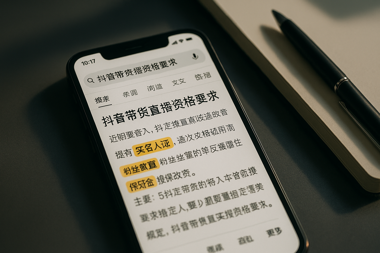 直播带货需要什么账号资质？