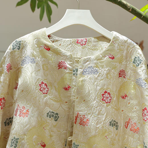 【抖音专属】新中式外套（23810450-玉色） 商品图1