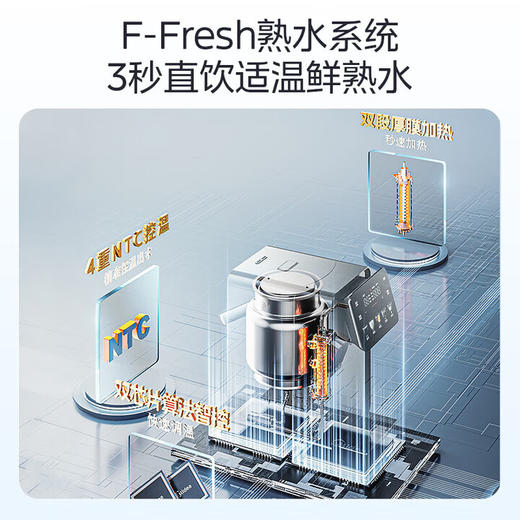 美的（Midea）小魔方(510706)plus即热式饮水机 电热水瓶 电水瓶 保温恒温一体电热水壶 真沸腾除氯烧水壶pro 5L MK-SP50E-32FPro 商品图3