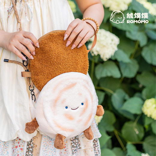 【一口价产品】D-YL-绒馍馍斜挎包20cm-大相文创 商品图3