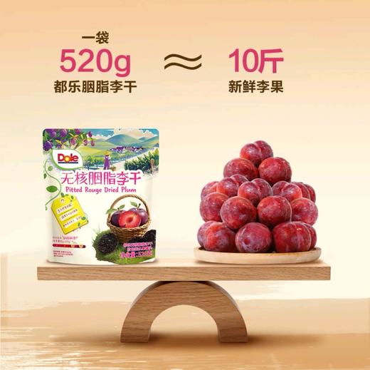 都乐无核胭脂李干520g 商品图2