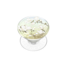 【城市限定巡游】上海·晴空玉兰 POPGRIP泡泡骚手机粘贴式气囊支架 Tidepool流沙系列 白色