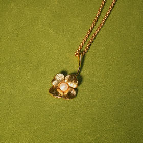 北京仓｜Goossens Paris-FLORA-花朵 吊坠 长项链［法国设计师］