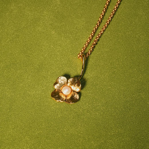 北京仓｜Goossens Paris-FLORA-花朵 吊坠 长项链［法国设计师］ 商品图0