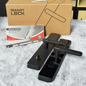 【控客智能定制】Smart Lock 家用智能门锁 密码电子锁 曜石黑KK-DL-D6