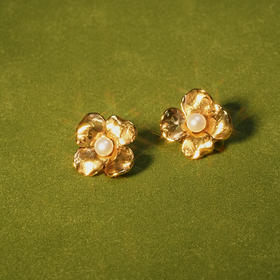 北京仓｜Goossens Paris-FLORA-花朵 耳钉［法国设计师］