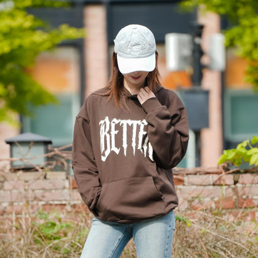 2025年Better卫衣深棕连帽款 商品图2