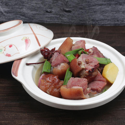 【严选】 【金新农】【恩施特产】 湖北恩施土家腊肉系列土家五花腊肉/腊香肠/腊排骨/腊猪蹄/腊后腿  500g/袋  （厂家直发） 商品图10