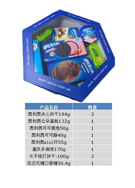 奥利奥六边形礼盒1085.4g 商品图1