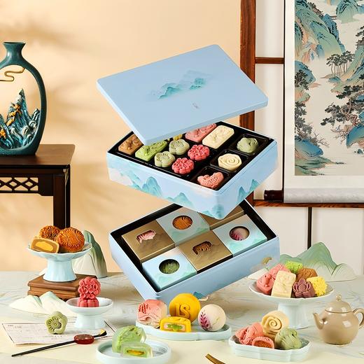 悠享时江山望月礼盒手提袋款799g 商品图1