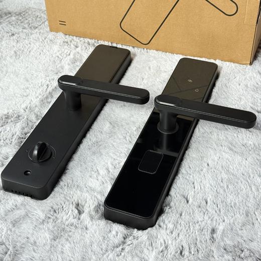 【控客智能定制】Smart Lock 家用智能门锁 密码电子锁 曜石黑KK-DL-D6 商品图1
