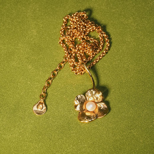 北京仓｜Goossens Paris-FLORA-花朵 吊坠 长项链［法国设计师］ 商品图1