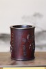 八骏图°黑檀小笔筒 商品缩略图4