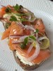 烟熏三文鱼三明治Smoked salmon sandwich 商品缩略图0