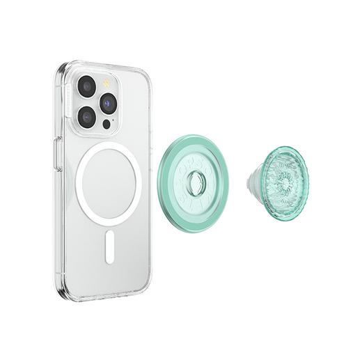 【海岸一日】清水波·MagSafe圆啪嗒 MAGSAFE磁吸手机气囊支架 Round圆啪嗒系列 蓝色 商品图3