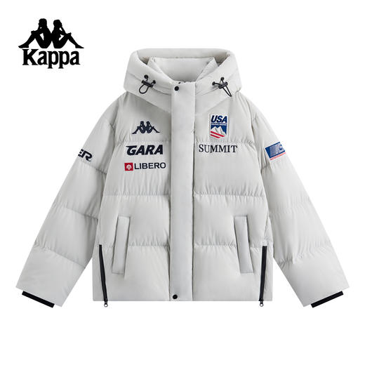 Kappa 羽绒服男新款冬季户外鹅绒防泼水防风运动外套女K0FY2YY41 商品图3