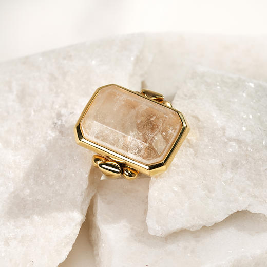 北京仓｜Goossens Paris-Stones-天然水晶 戒指（大号）［法国设计师］ 商品图3